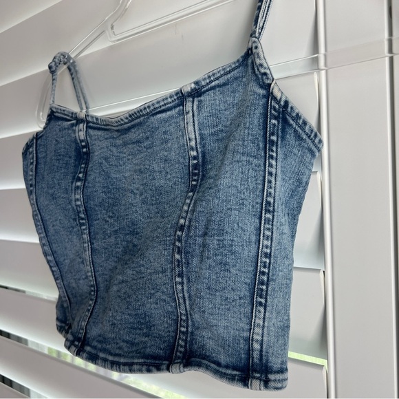 Denim Corset Top from American eagle size xs - Picture 2 of 6